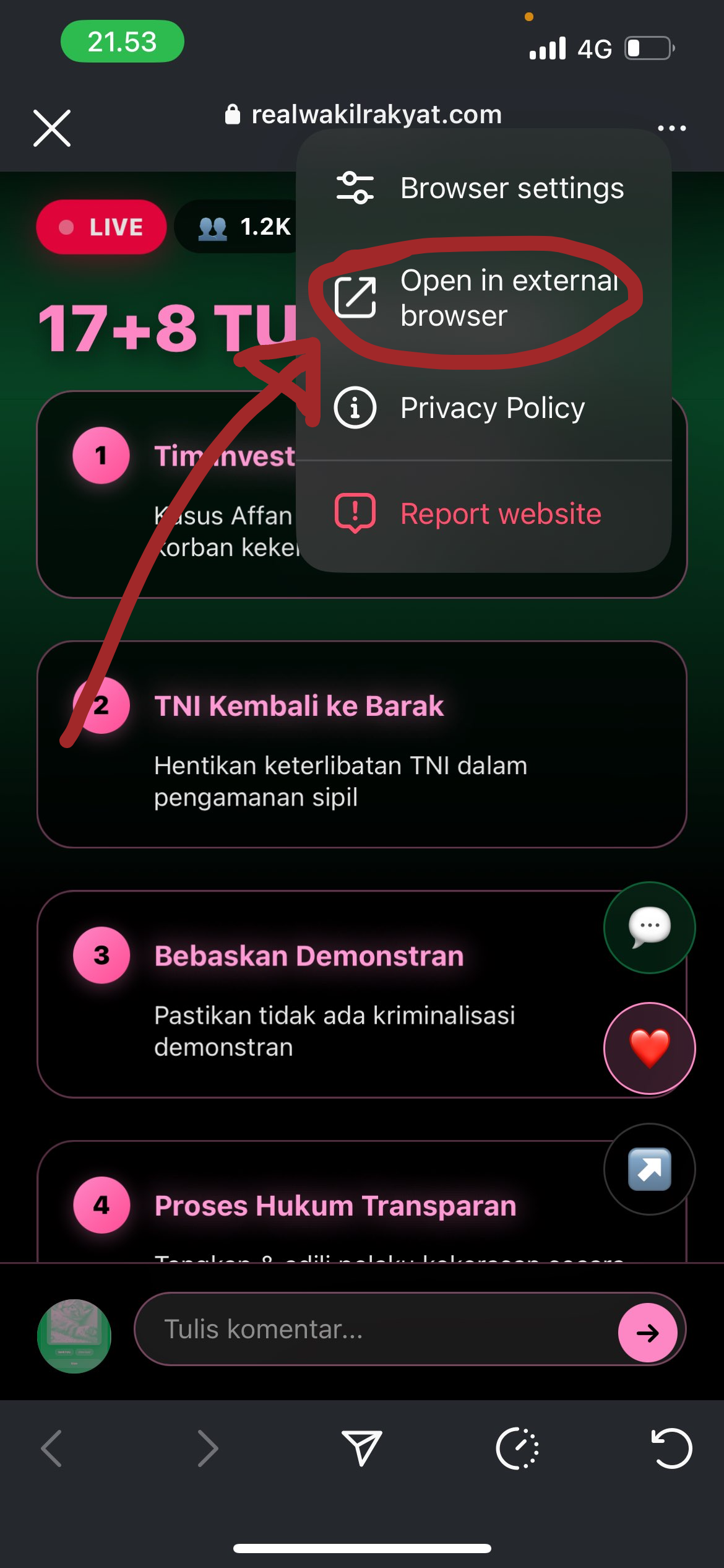 Cara download avatar